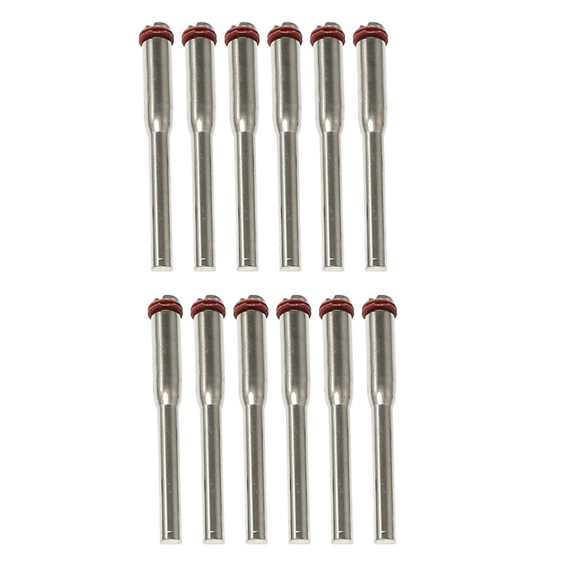 RLECS Cut-Off Wheel Screw Mandrel 12pcs 1/8 inch Cut-Off Wheel Screw Mandrel Shank Holder for Rotary Tools - Image 1